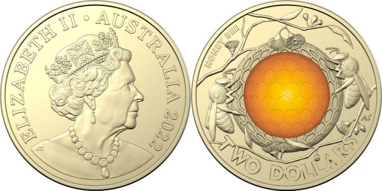 Read more about the article Australia 2022 Honey Bees $2 Unc Coin BU