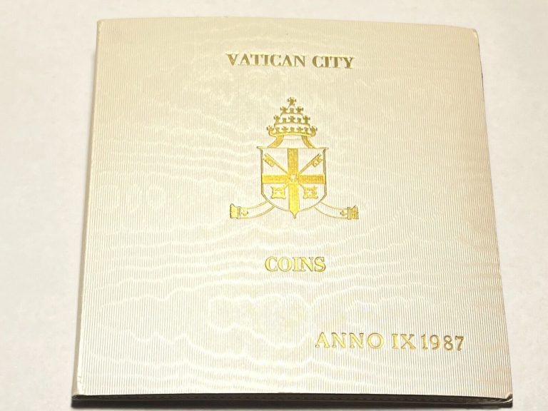 Read more about the article 1987 Pontification of John Paul II Original Vatican City Currency Coin Set