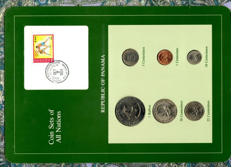 Read more about the article Coin Sets of All Nations Panama 1982-1983 Balboa 1983 UNC Boxing