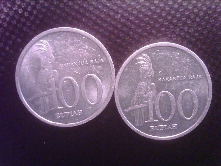 Read more about the article INDONESIA       100   RUPIAH 1999   TWO  COINS   DEC30F