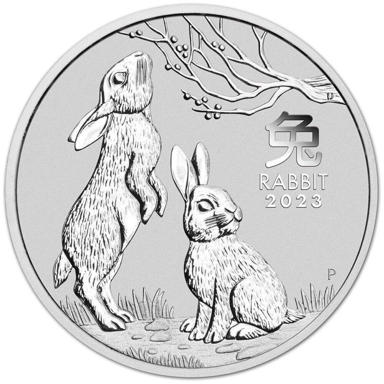 Read more about the article 2023 P Australia Silver Lunar Series III Year of the Rabbit 1 oz $1 – BU