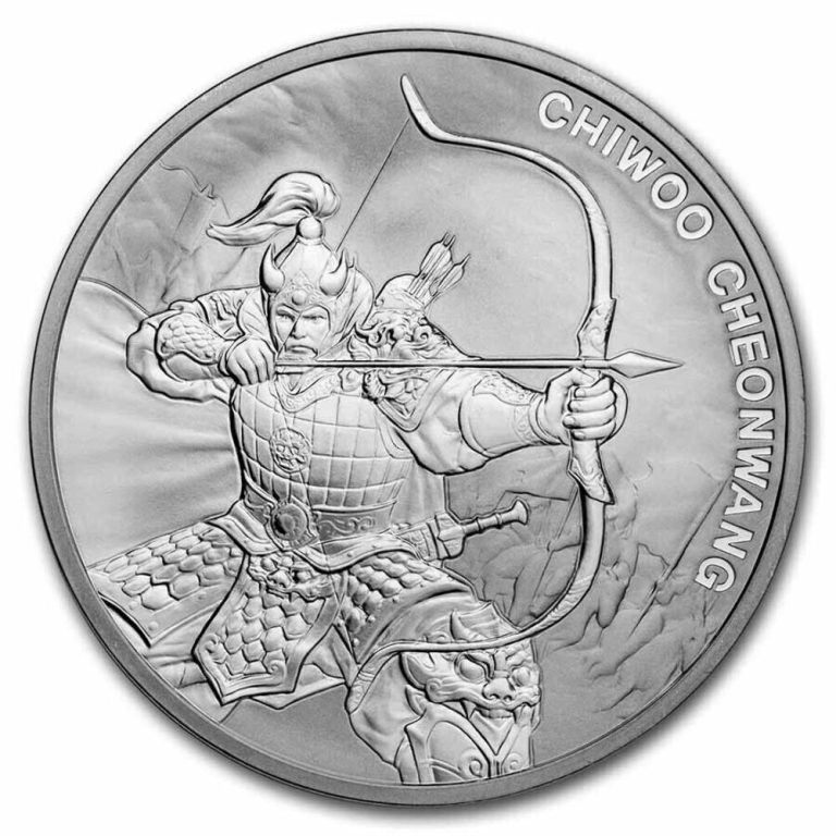 Read more about the article 2022 South Korea Chiwoo Cheonwang 1oz Silver BU Medal