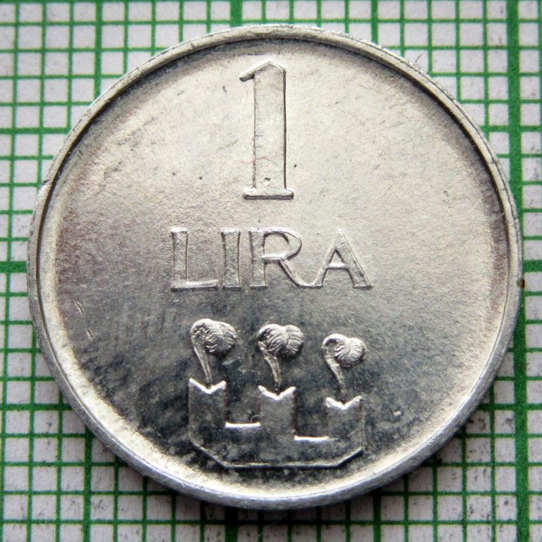 Read more about the article SAN MARINO 1972 1 LIRA  ALUMINUM UNC