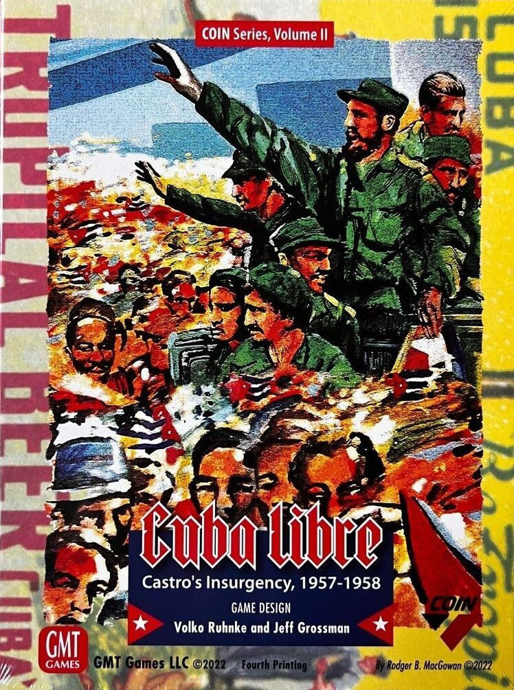 Read more about the article GMT Games: Cuba Libre  4th Printing 2022 New In Shrink Wrap Fast Shipping