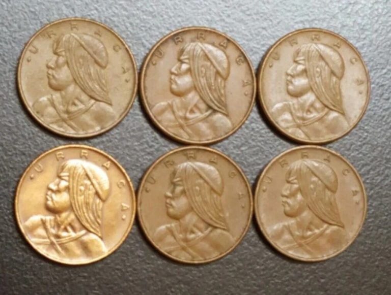 Read more about the article 1968 PANAMA 1 CENTESIMO LOT OF 6 CIRCULATED VINTAGE COINS KM 22