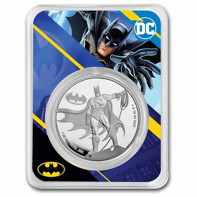 Read more about the article 2023 Samoa 1 oz Silver DC Comics Batman BU (with TEP) – SKU#259689