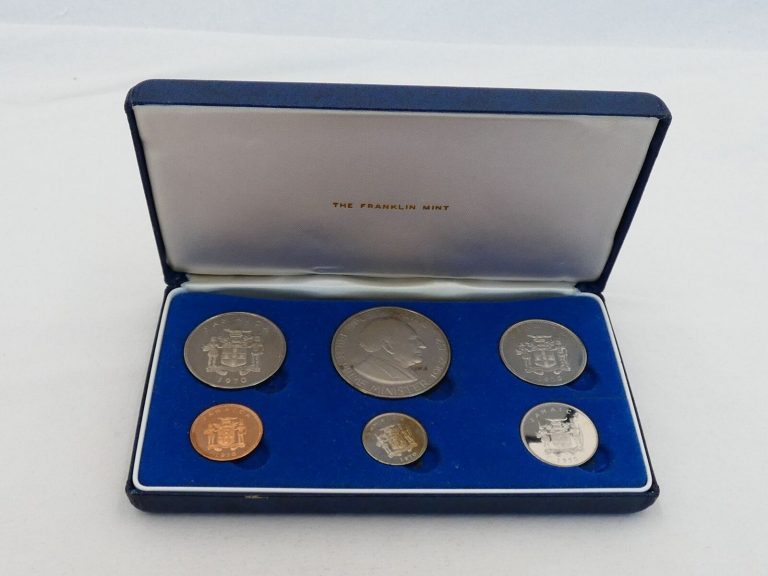 Read more about the article 1970 Jamaica Six Coin Proof Set IP-11