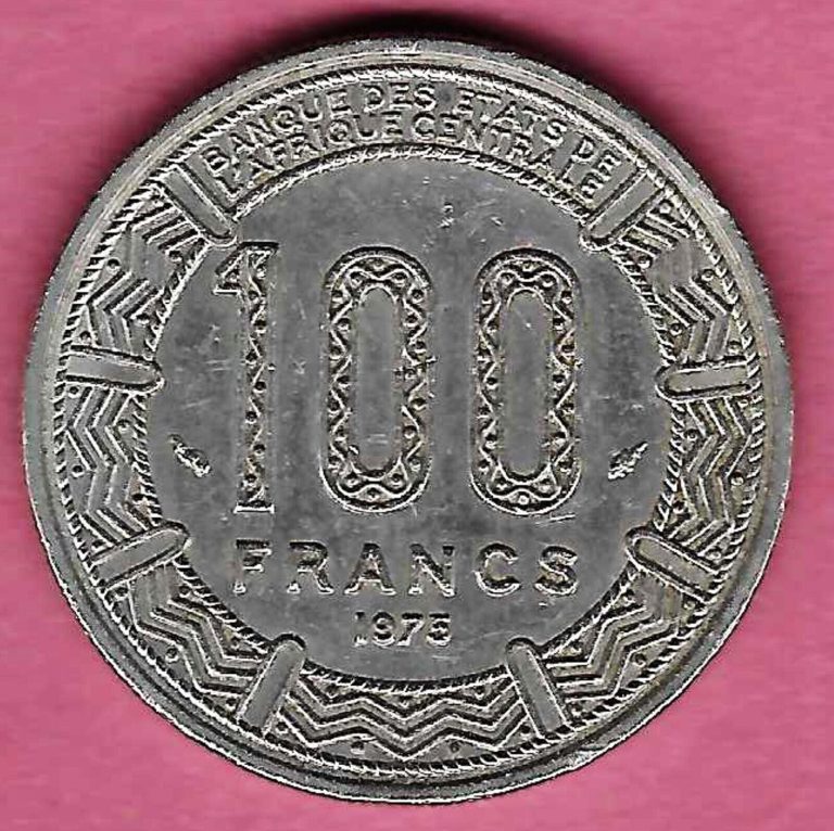Read more about the article Gabon 1975 100 francs coin KM# 13