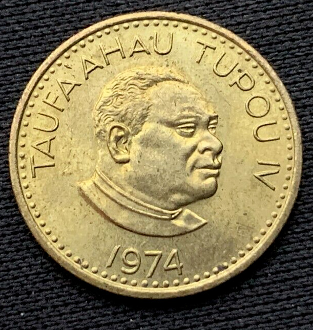 Read more about the article 1974 Tonga 1 Seniti Coin BU   ( Mintage 500K )  Rare World Coin     #B1455
