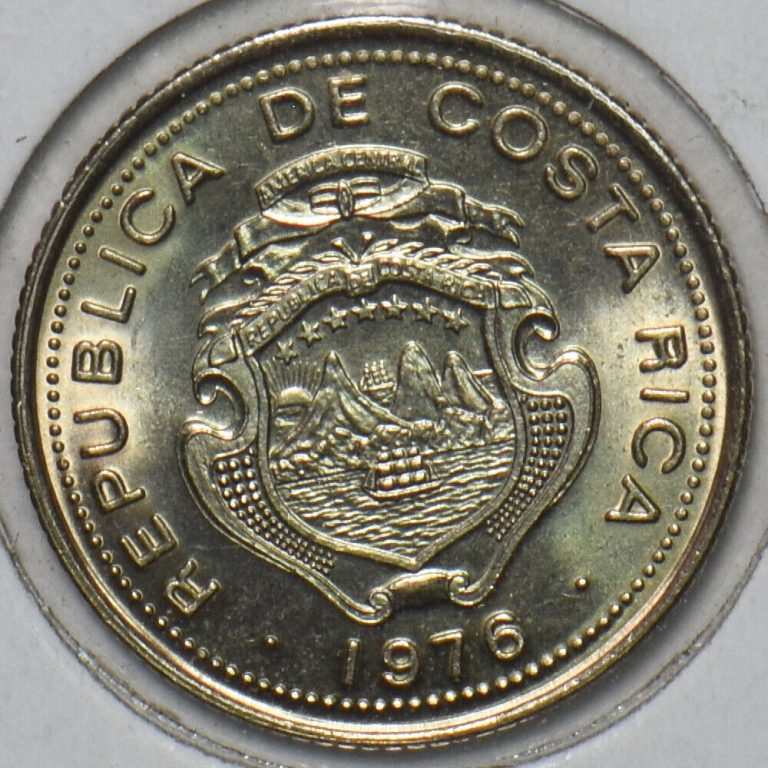 Read more about the article Costa Rica 1976 10 Centavos BU 152150 combine shipping
