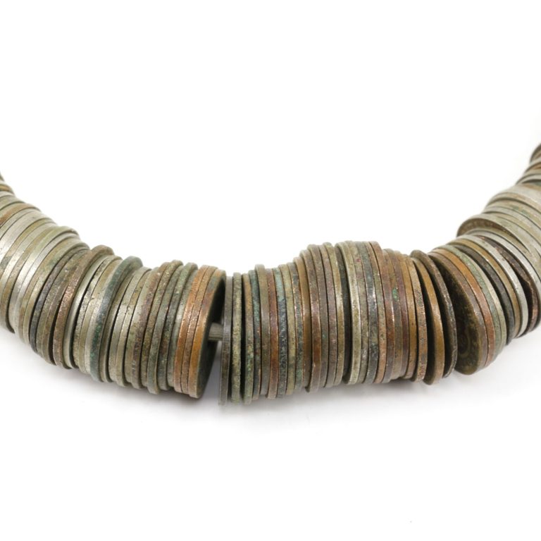 Read more about the article British West African Coins Trade Beads Heavy Strand Nigerian 34 Inch