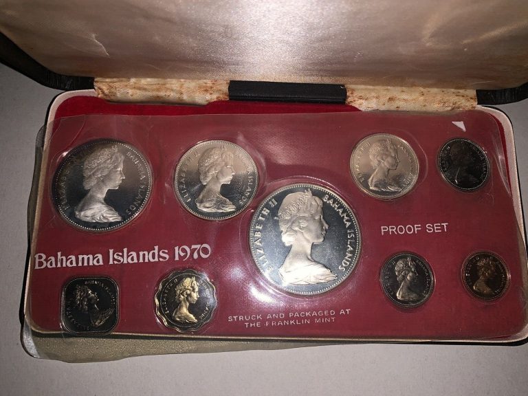 Read more about the article Coins of Bahamas 1970 Proof Set – The Franklin Mint