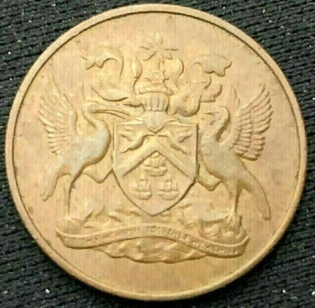Read more about the article 1972 Trinidad Tobago Cent Coin AU  High Grade World Coin  Bronze       #K318