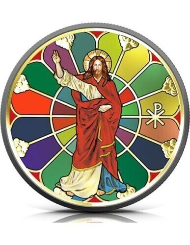 Read more about the article 2022 Samoa Light of Christ – Stained Glass Edition 1 oz .999 Silver Coin RIM