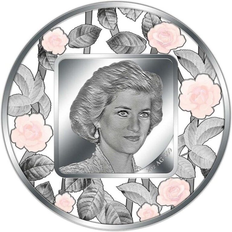 Read more about the article 2022 Djibouti Lady Diana Filigree Rose Garden 2oz Silver Coin