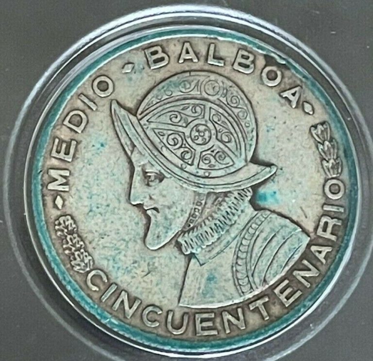 Read more about the article 1953 Antique- 90% Silver Coin – 1/2 Medio Balboa