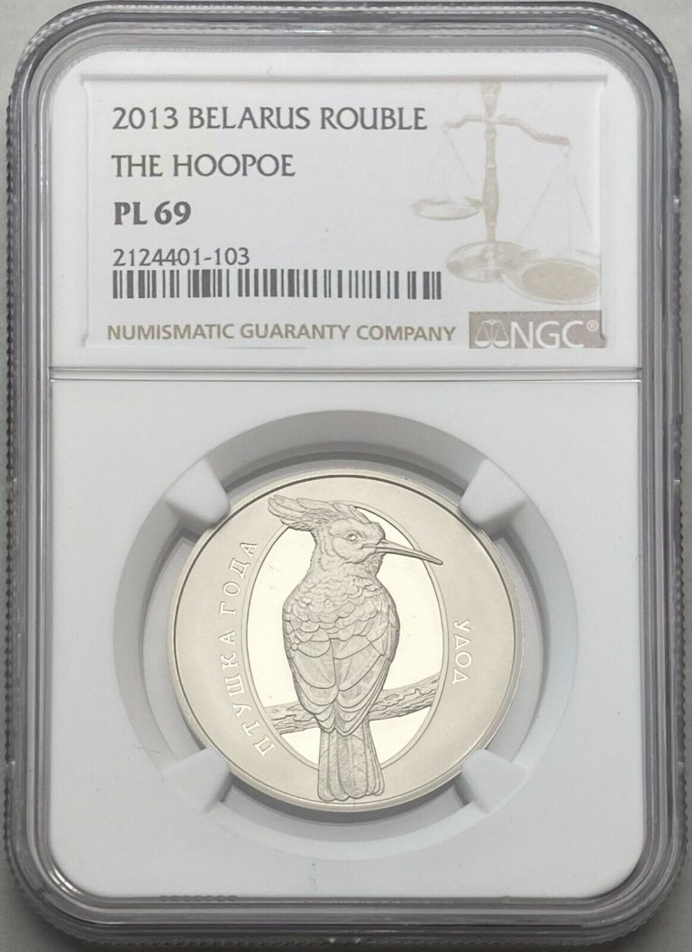 Read more about the article 2013 BELARUS ROUBLE THE HOOPOE NGC PL 69 ONLY 4 GRADED HIGHER LOW MINT ~