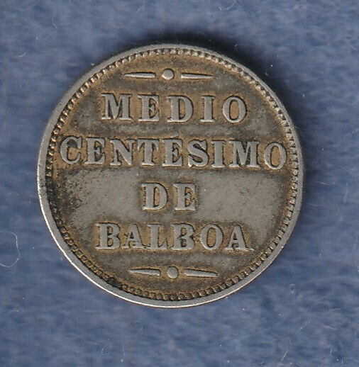 Read more about the article Panama 1/2 Centesimo 1907 VF Condition KM 6
