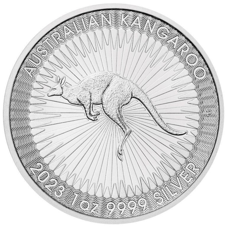 Read more about the article 2023-P Australia Silver Kangaroo 1 oz Silver $1 Coin GEM BU