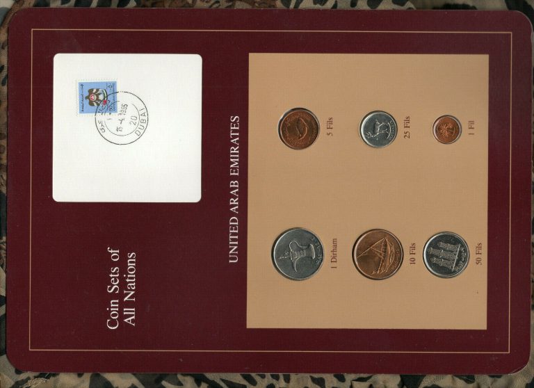 Read more about the article Coin Sets of All Nations UAE United Arab Emirates UNC 1973-1986