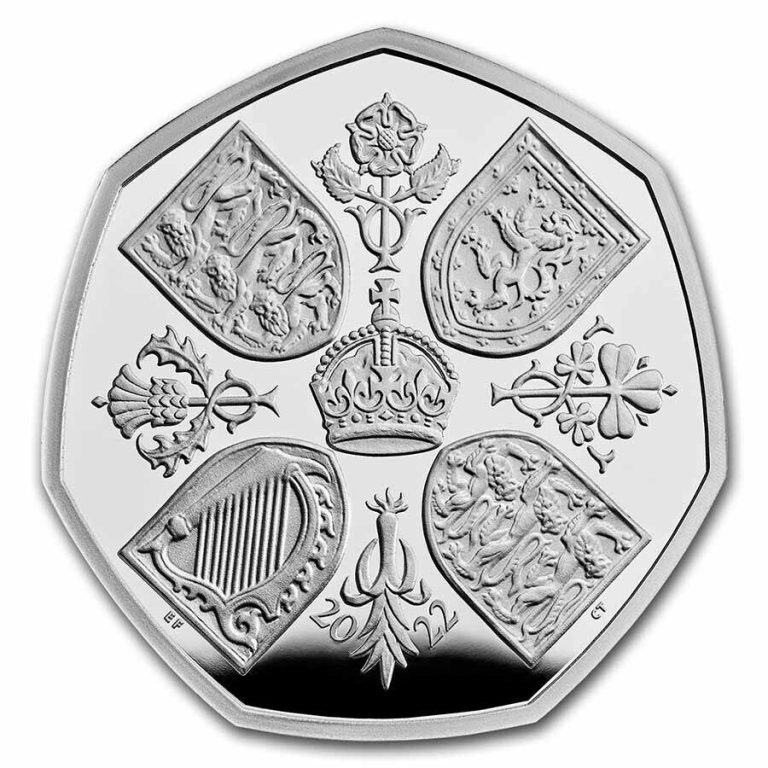 Read more about the article 2022 Great Britain Silver 50p Her Majesty Queen Elizabeth – SKU#261507