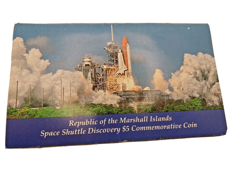 Read more about the article 1988 Marshall Islands Space Shuttle Discovery $5 Commemorative Coin