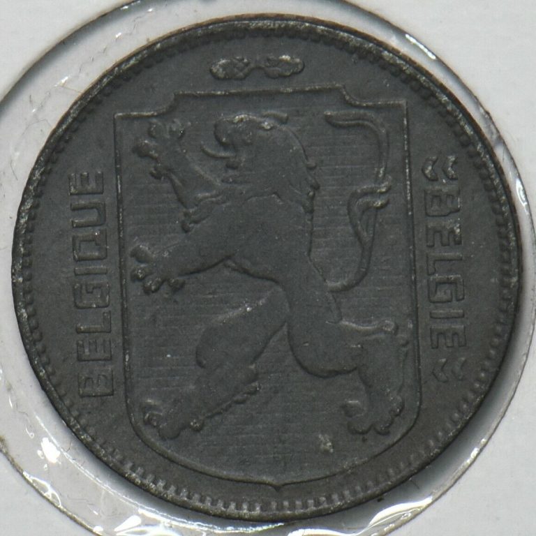 Read more about the article Belgium 1943 Franc Lion animal 152012 combine shipping