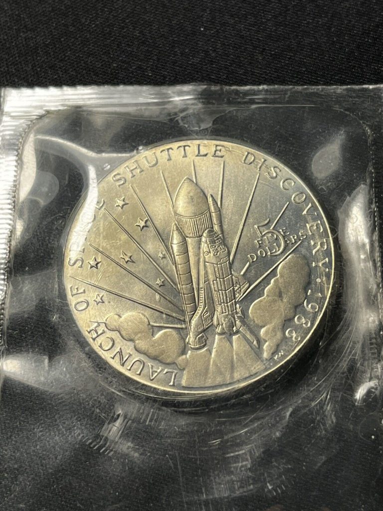 Read more about the article Space Shuttle Discovery $5 Commemorative Coin  Republic of the Marshall Islands