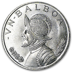 Read more about the article 1966 Panama Silver Balboa BU – SKU#20397