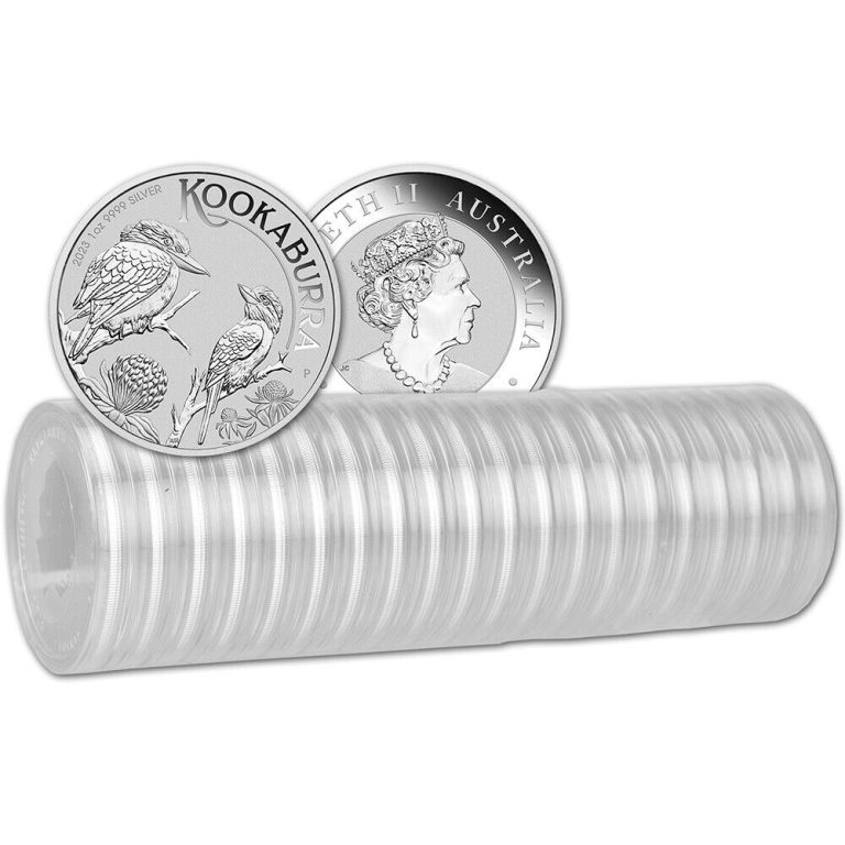 Read more about the article 2023 P Australia Silver Kookaburra 1 oz $1 – 1 Roll – Twenty 20 BU Coins