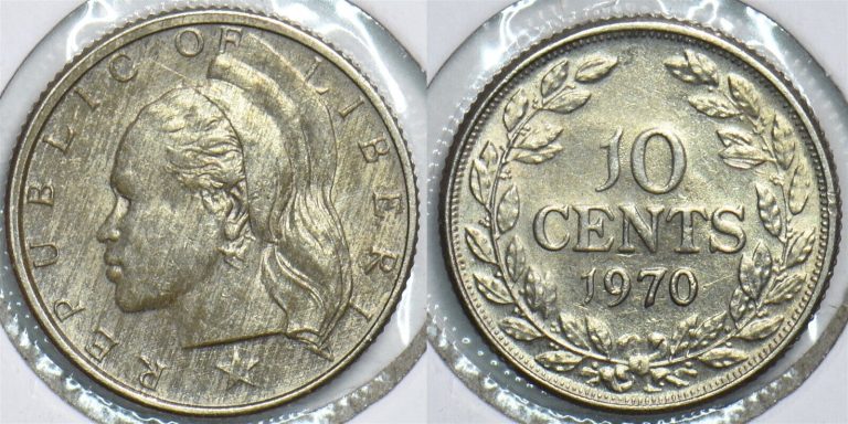 Read more about the article Liberia 1970 10 Cents 198365 combine shipping
