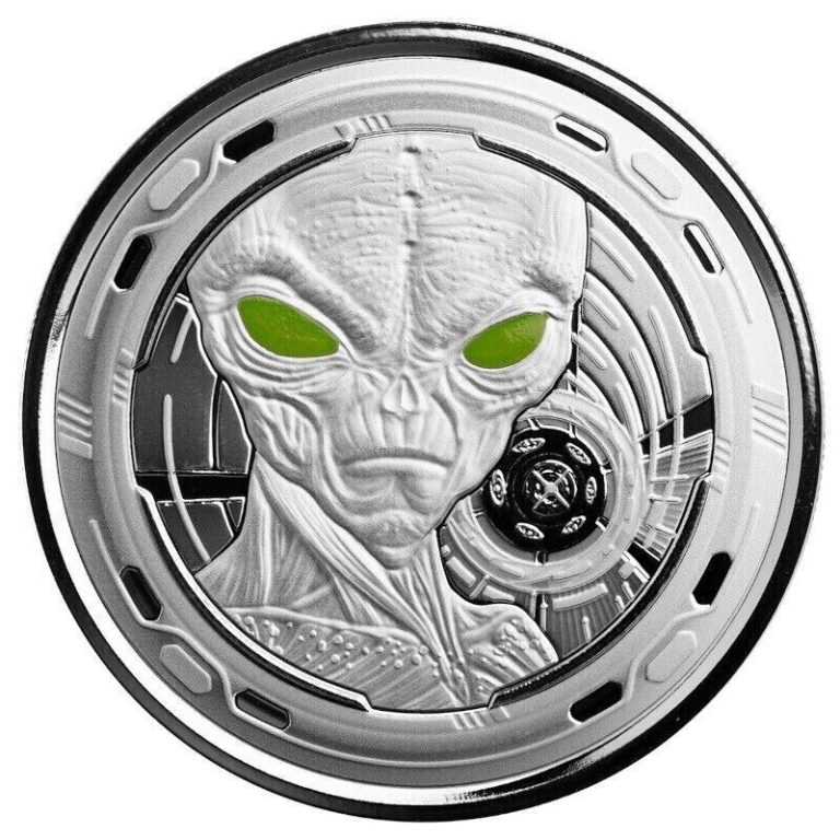 Read more about the article 2022 1 oz Republic of Ghana Silver Alien Proof Coin