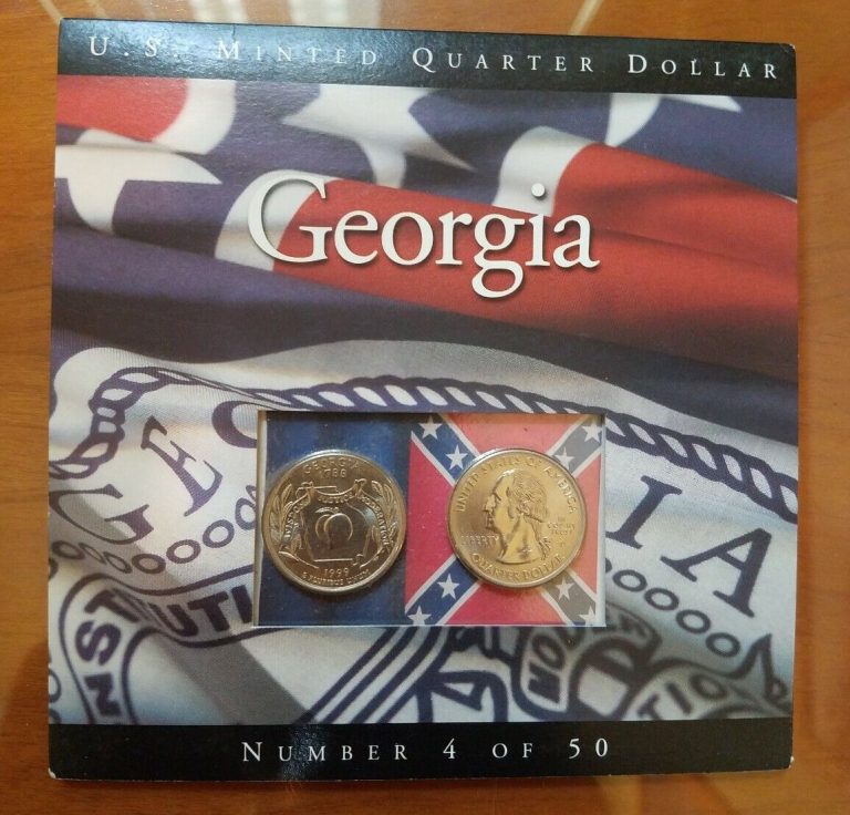 Read more about the article 1999 P D State Quarters GEORGIA Coins of America