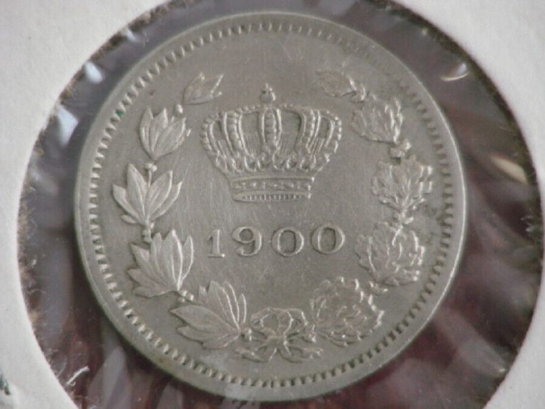 Read more about the article 1900 Romania Five 5 Bani – XF Det.