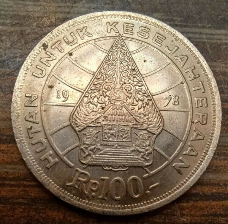 Read more about the article 1978 INDONESIA: 100 RUPIAH –1 Year Coin– #FAO#