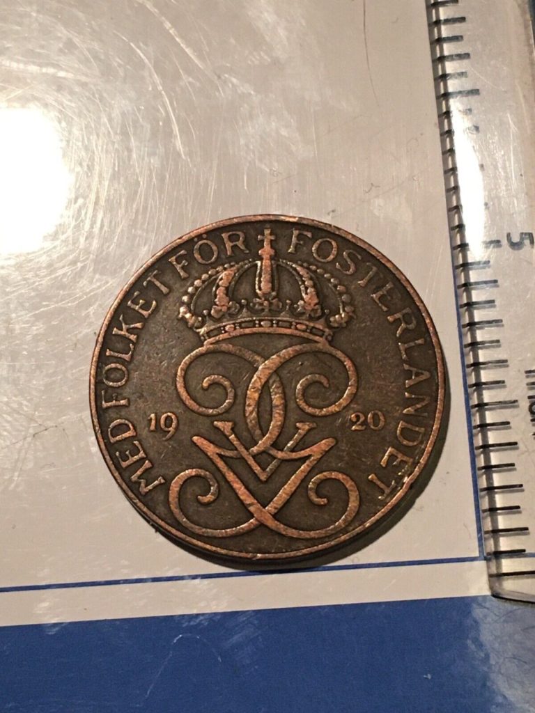 Read more about the article 1920 Sweden 5 Ore