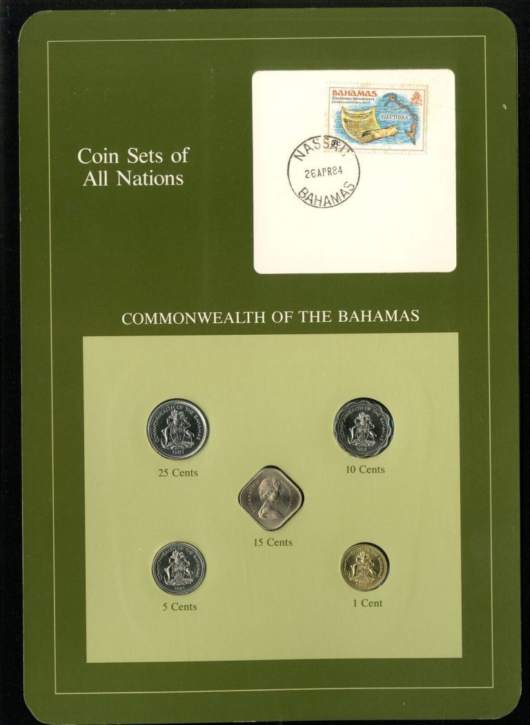 Read more about the article Bahamas: Coin Sets of All Nations 1969-1984 – UNC