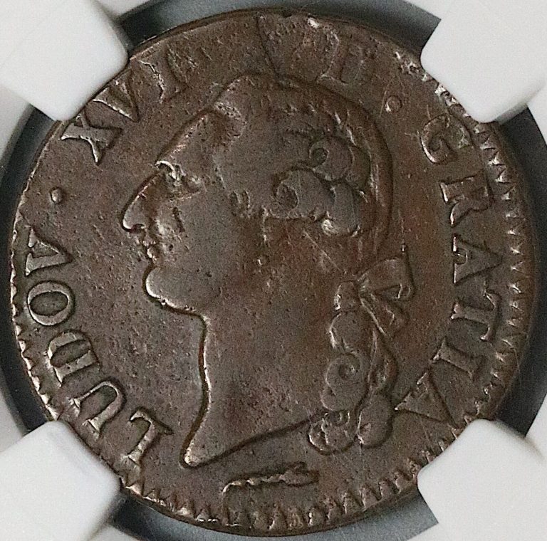 Read more about the article 1779-Cow NGC VF 30 France Louis XVI Sol Rare Pau Royal Coin POP 1/0 (22122703C)