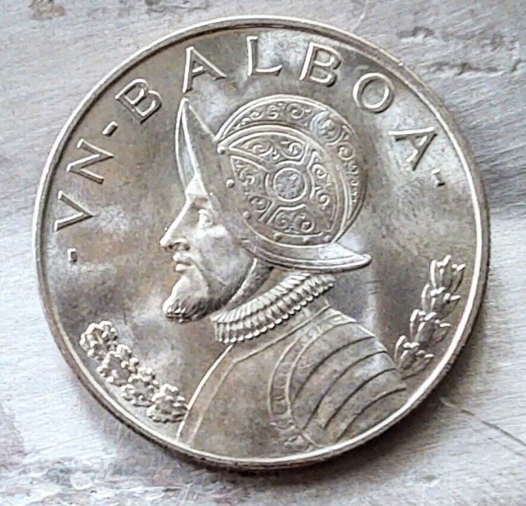 Read more about the article 1947 Panama 1 Balboa Silver Coin KM#13
