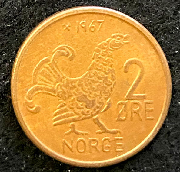 Read more about the article Norway 2 Ore 1967 Coin Circulated World Coins