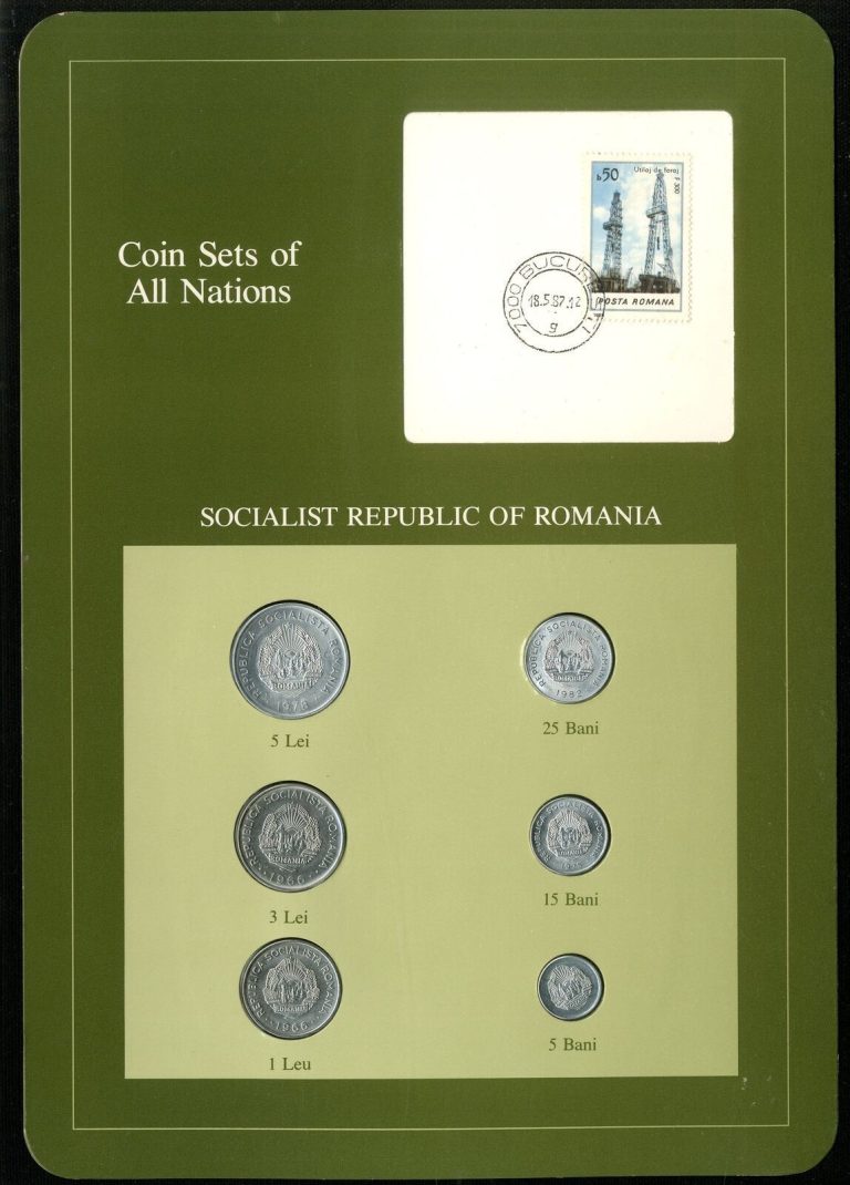 Read more about the article Romania: Coin Sets of All Nations 1966-1982 – UNC