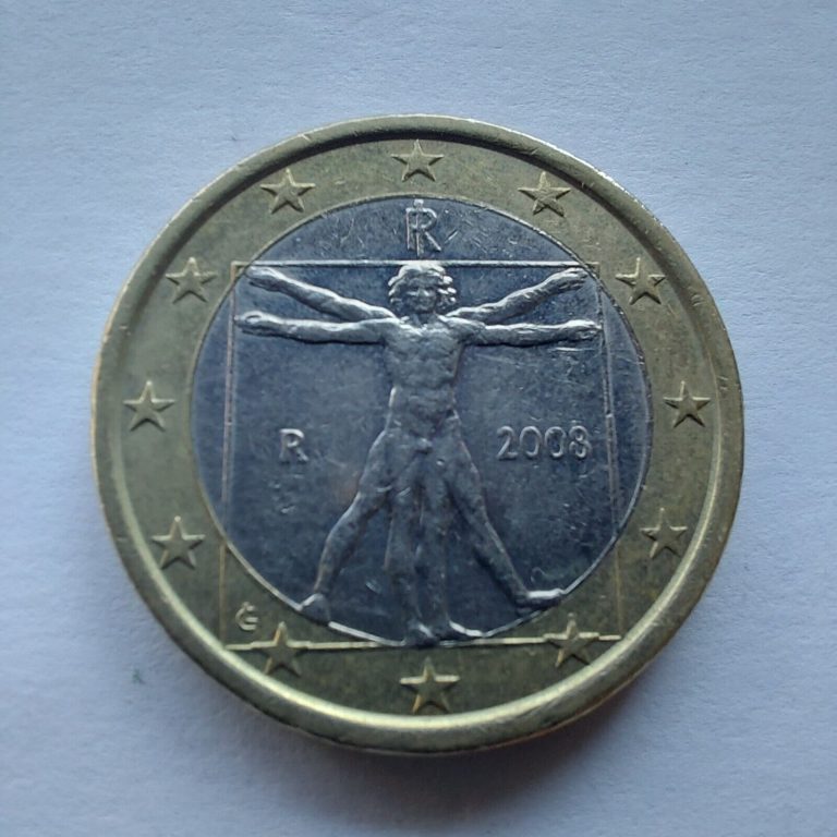 Read more about the article ITALY Coins 1 Euro 2008 #374k