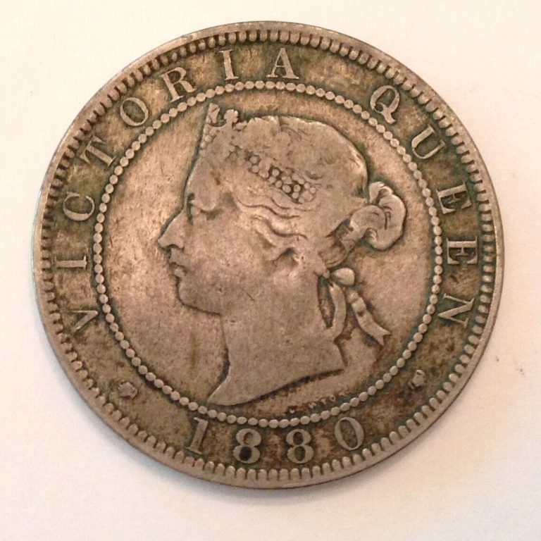 Read more about the article ~1880 Jamaica Victoria  One Penny – FREE US SHIPPING