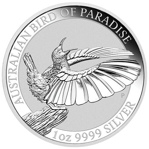 Read more about the article 2018 P Australian Bird of Paradise 9999 Fine Silver BU Coin