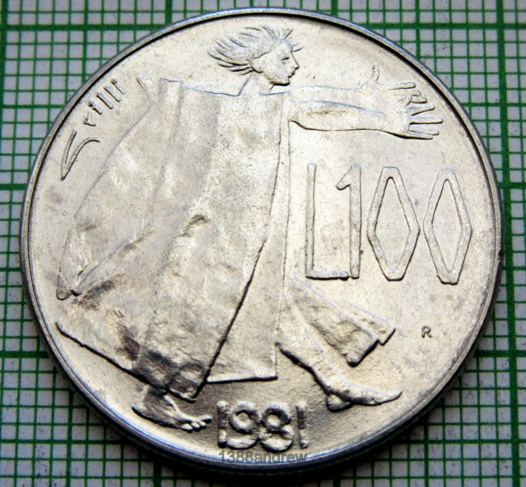 Read more about the article SAN MARINO 1981 100 LIRE  UNC