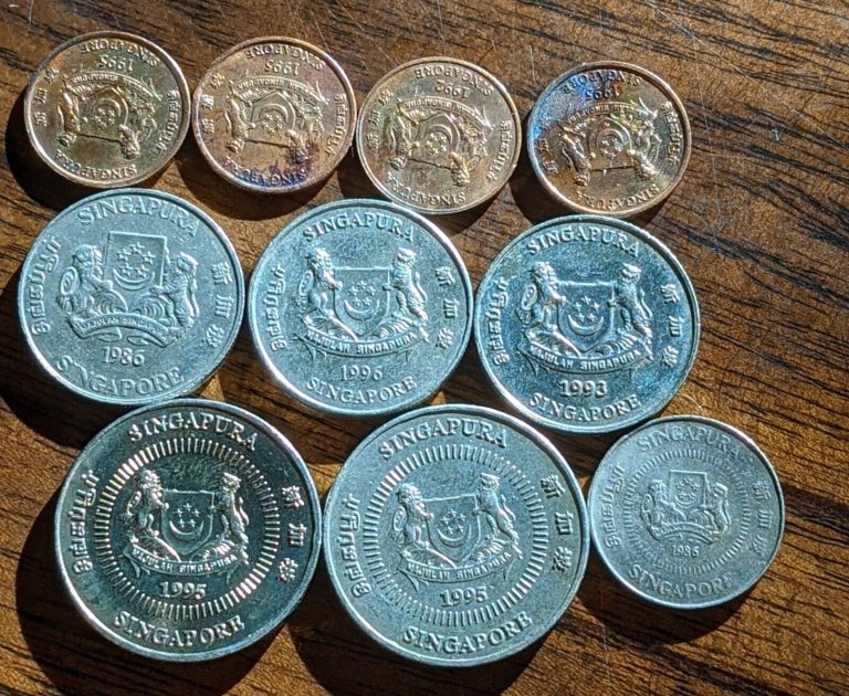 Read more about the article 10 Singapore coins