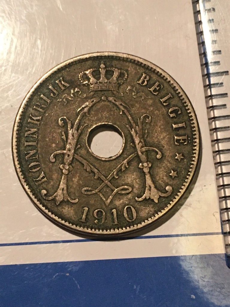 Read more about the article 1910 Belgium 25 Centimes