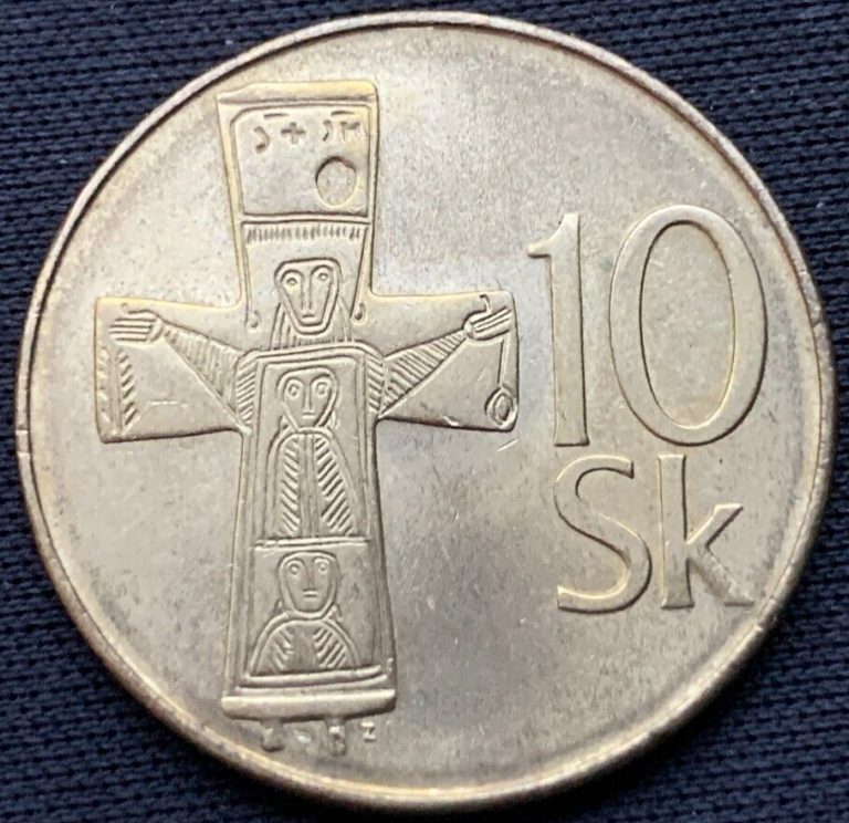 Read more about the article 1993 Slovakia 10 Korún Coin UNC Rare Condition    #N162