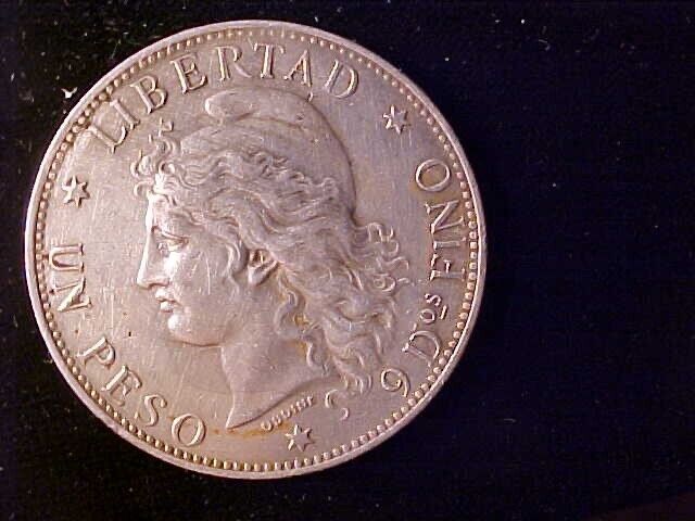 Read more about the article ARGENTINA ONE PESO 1882 VERY FINE CLEANED