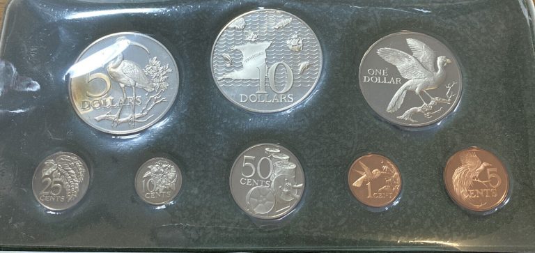 Read more about the article 1974 Trinidad and Tobago 8 Coin Proof Set from the Franklin Mint –  Pristine